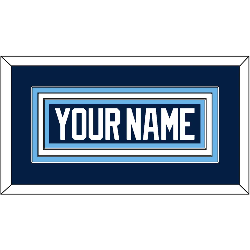 Pittsburgh Nameplate - 2011 Winter Classic Blue - Triple Mat 3