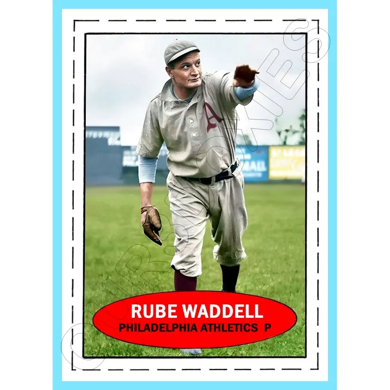 Rube Waddell 1971 Bazooka Custom Card - 4683