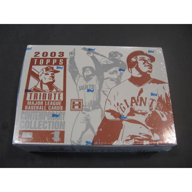 2003 Topps Tribute Contemporary Collection Baseball Box (Hobby)