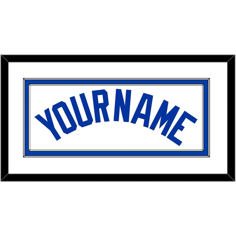 Toronto Name - Home White - Double Mat 1