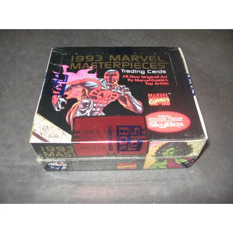 1993 Skybox Marvel Masterpieces Box