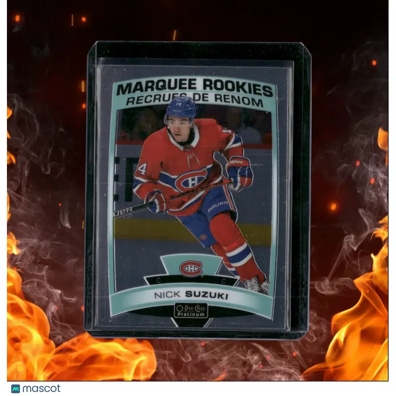 2019-20 O-Pee-Chee Platinum Nick Suzuki Marquee Rookie #164