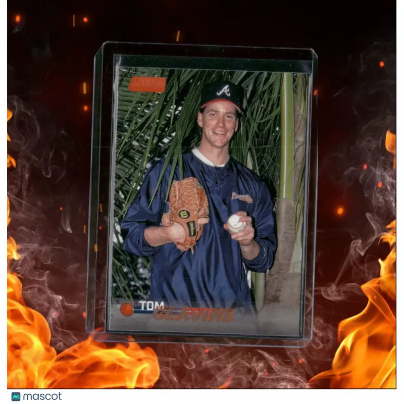 2023 Topps Stadium Club Tom Glavine Orange Foil 152/199 #241