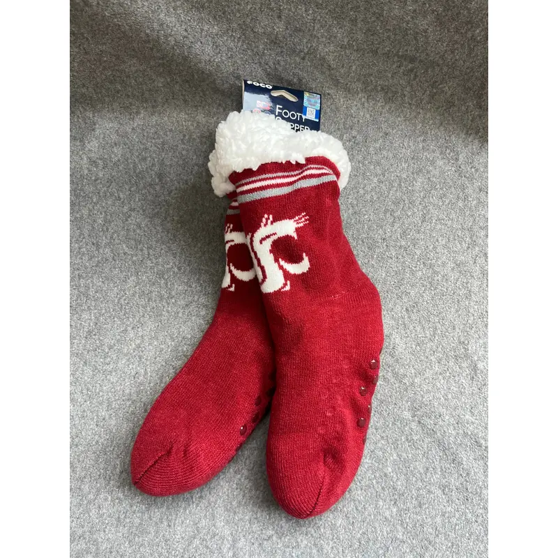 Foco Washington State University Women's Footy Slippers