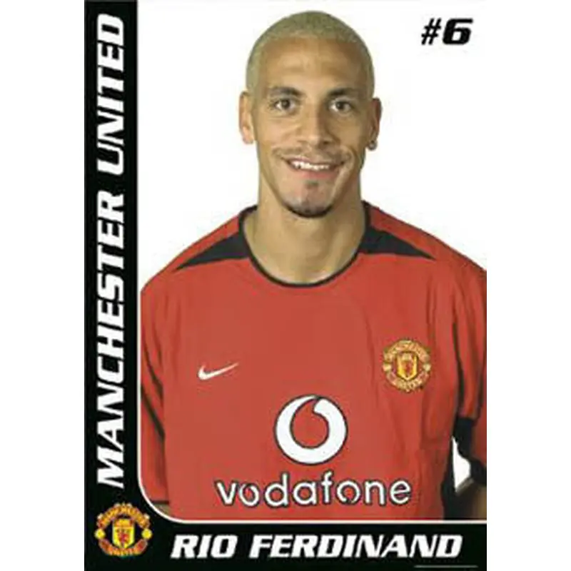 Rio Ferdinand "Portrait" - GB Posters 2003