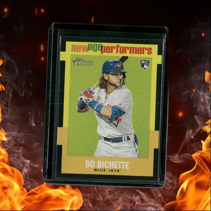 2020 Topps Heritage Bo Bichette New Age Performers Rookie #NAP-15