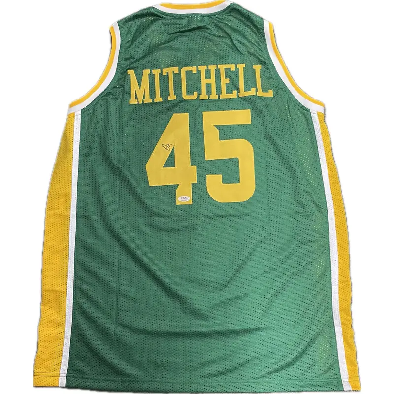 Davion Mitchell signed jersey PSA/DNA Baylor Autographed