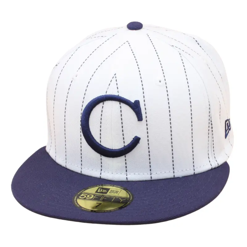 New Era - Chicago White Sox Cooperstown 59Fifty Fitted - Pinstripe White/Navy