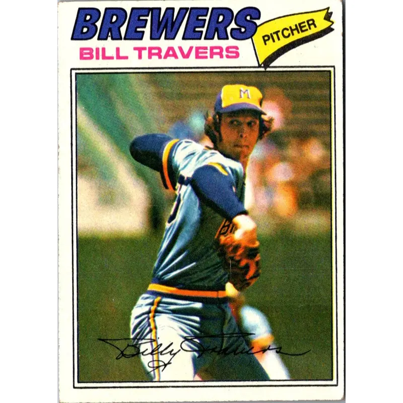1977 Topps Bill Travers #125