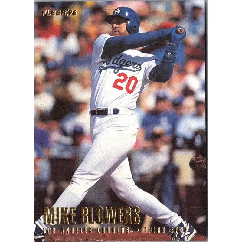 1996 Fleer Update Mike Blowers #U141