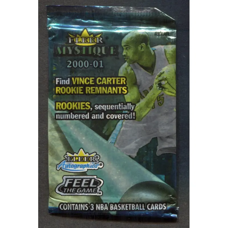 2000/01 Fleer Mystique Basketball Unopened Pack (Retail) (3)