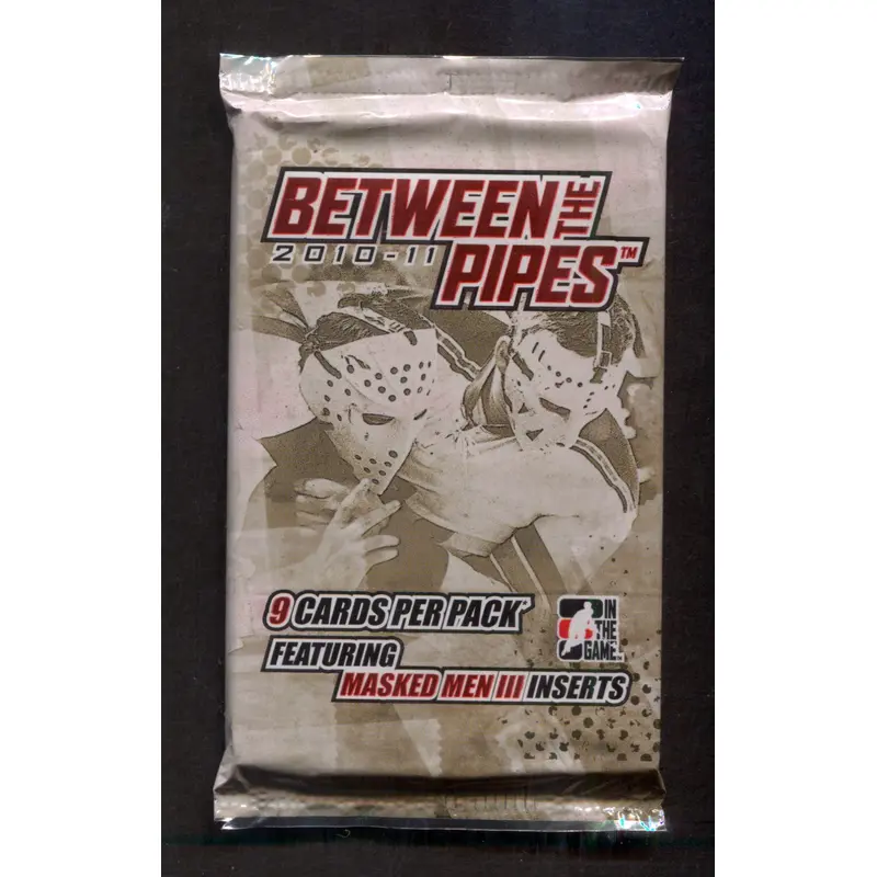 2010/11 In the Game Between the Pipes Hockey Unopened Pack (9)