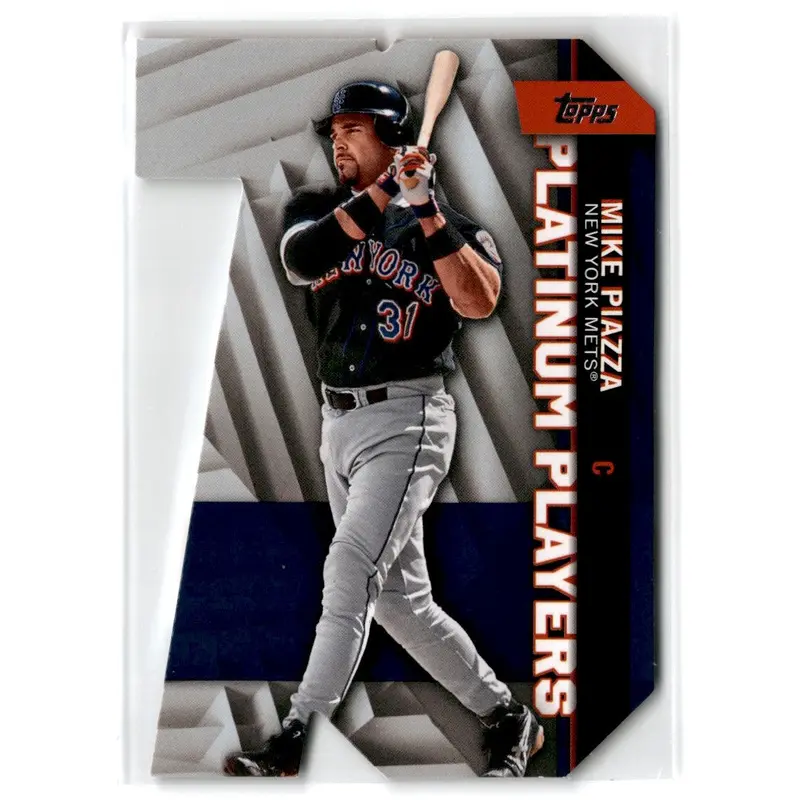 2021 Topps Platinum Players Die Cut Mike Piazza #PDC-18