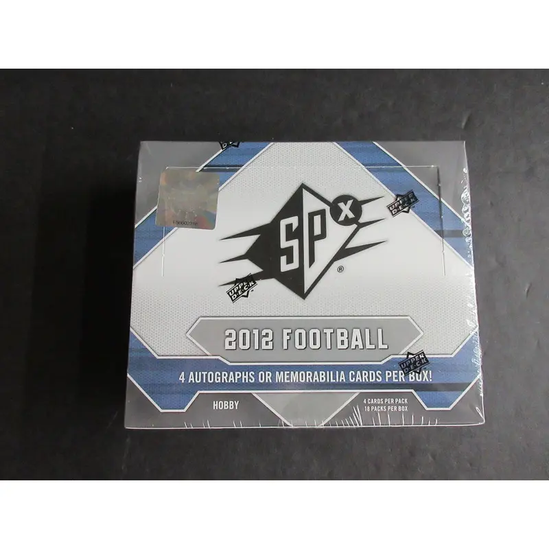 2012 Upper Deck SPX Football Box (Hobby) (18/4)