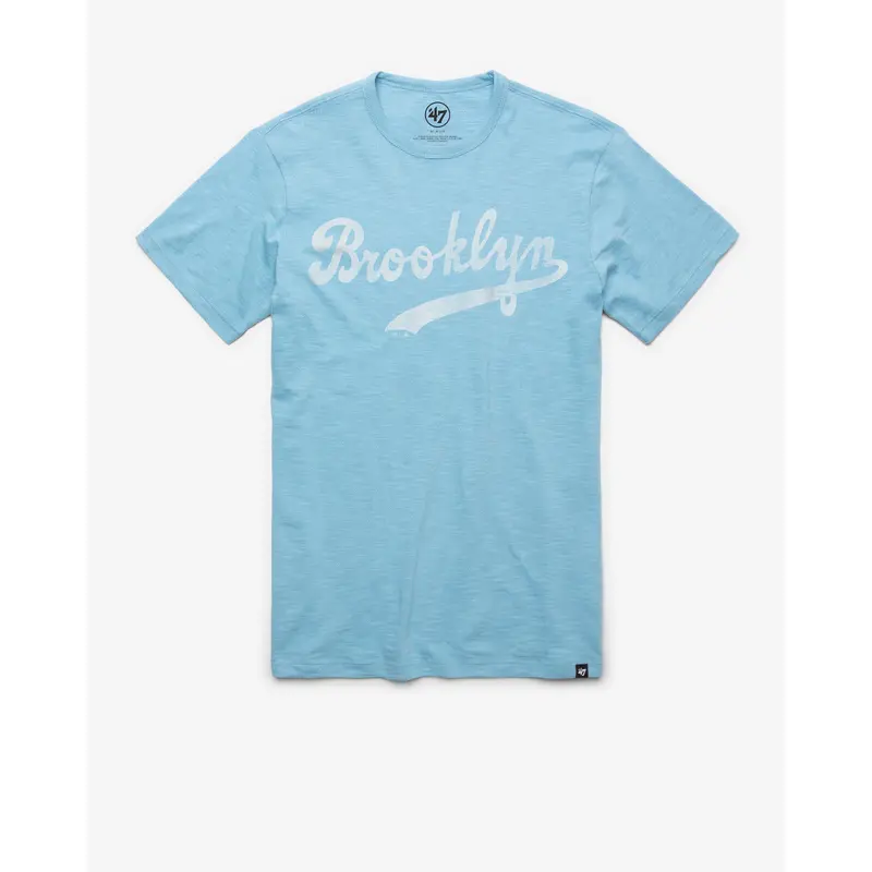 LOS ANGELES DODGERS COOPERSTOWN GRIT WORDMARK '47 SCRUM TEE