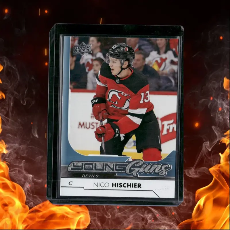 2017-18 Upper Deck Nico Hischier Young Guns (B) Rookie #201