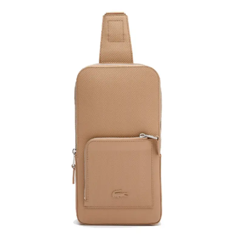 LACOSTE MENS BEIGE BODY BAG NH3633CE J07