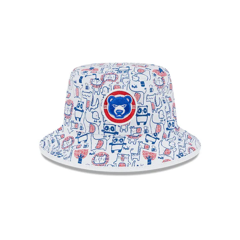 South Bend Cubs New Era Youth Bucket Hat OSFM