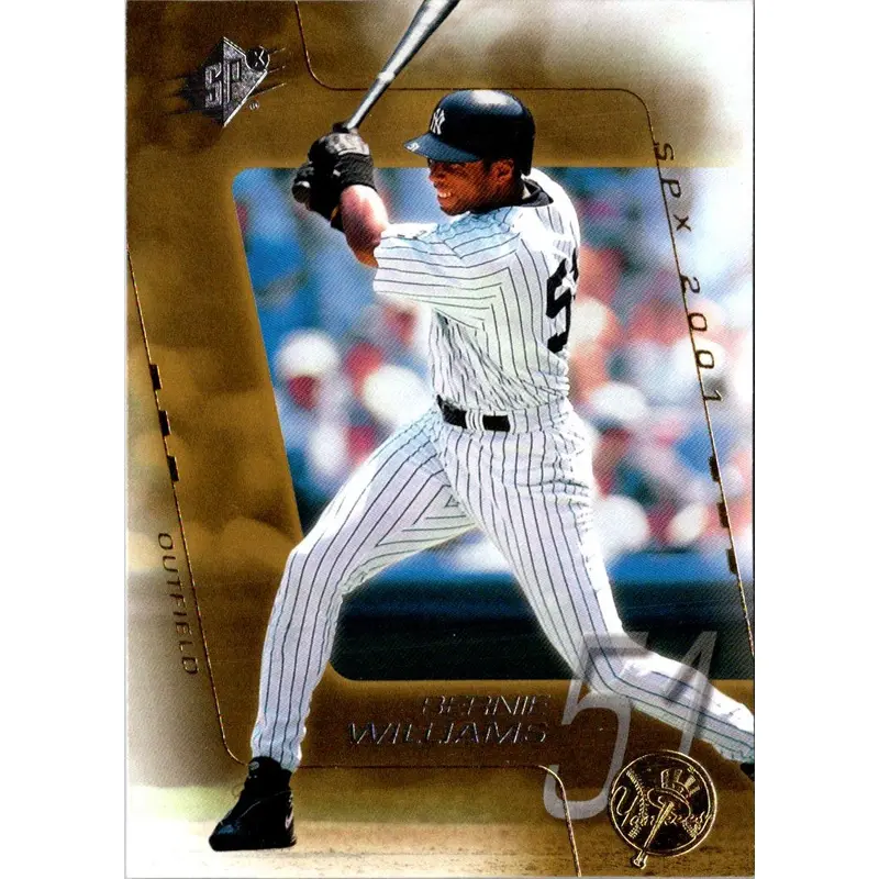 2001 Upper Deck Gold Glove Bernie Williams #38