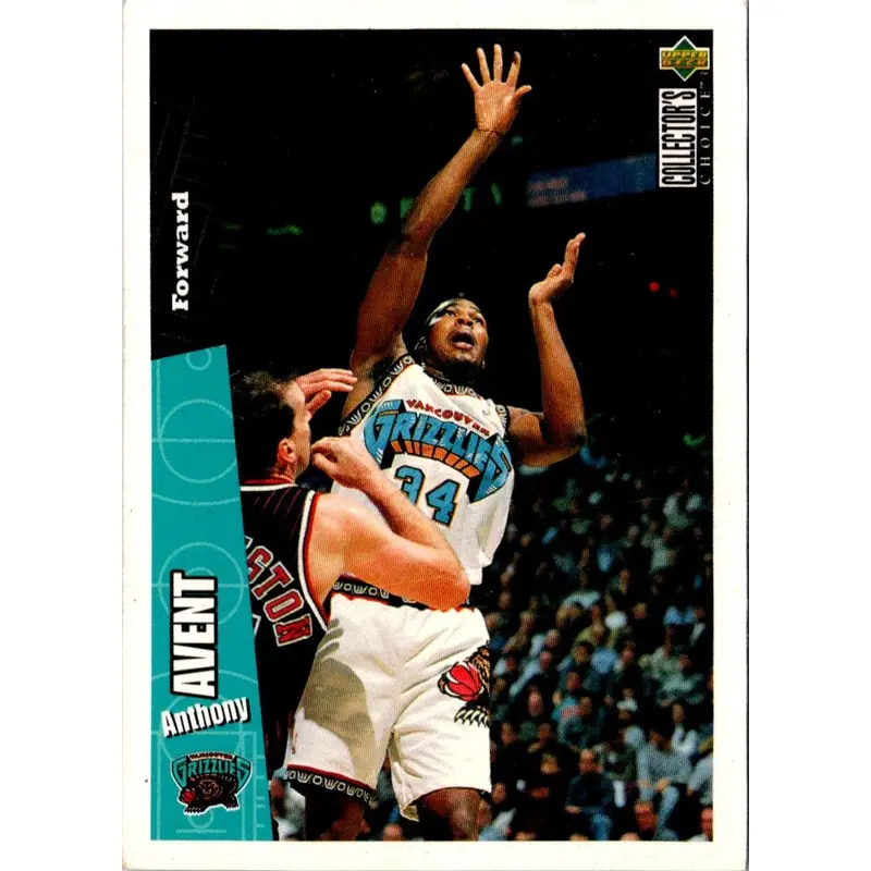 1996 Collector's Choice Anthony Avent #160