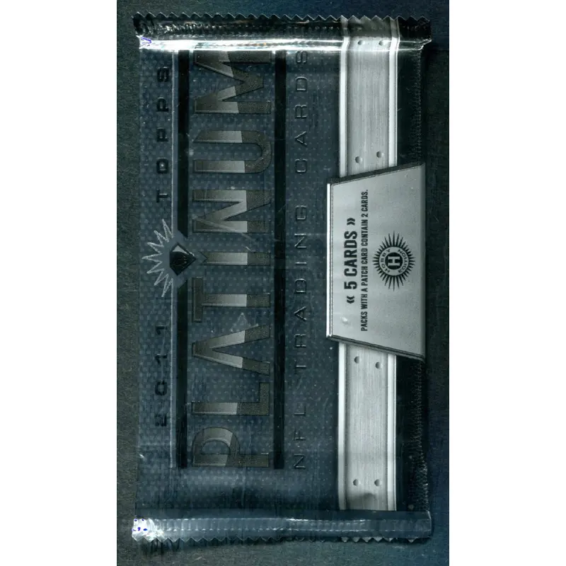 2011 Topps Platinum Football Unopened Pack (Hobby) (5)