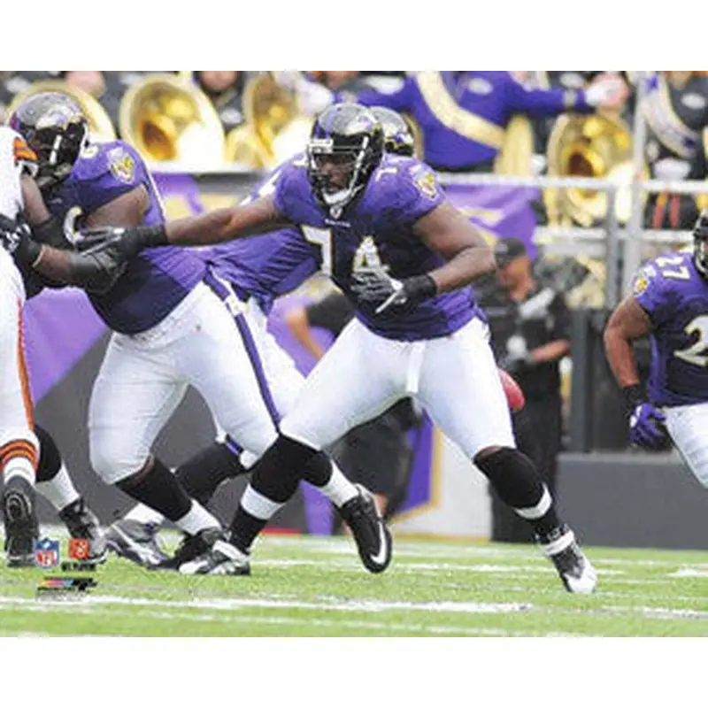 Michael Oher "Protector" (2010) Baltimore Ravens NFL Action Poster Print - Photofile 16x20