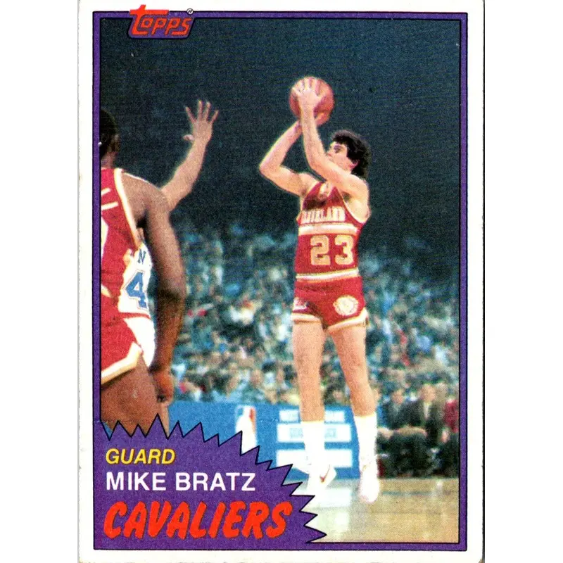 1981 Topps Mike Bratz #MW71