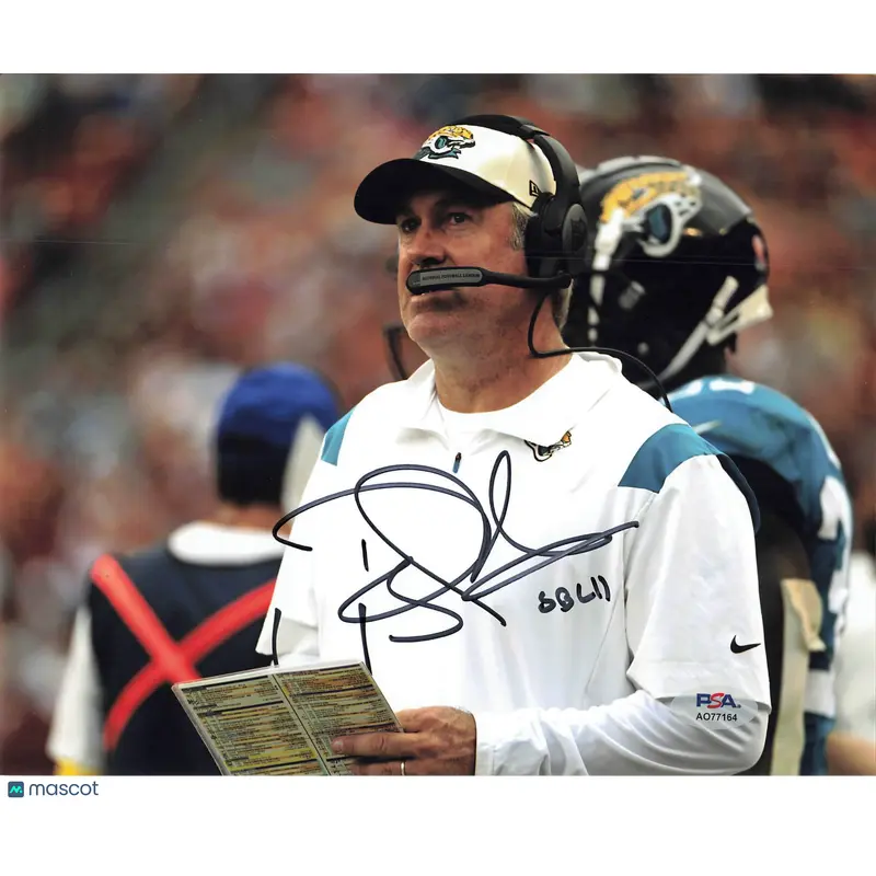 Doug Pederson Signed 8x10 Photo Jacksonville Jaguars