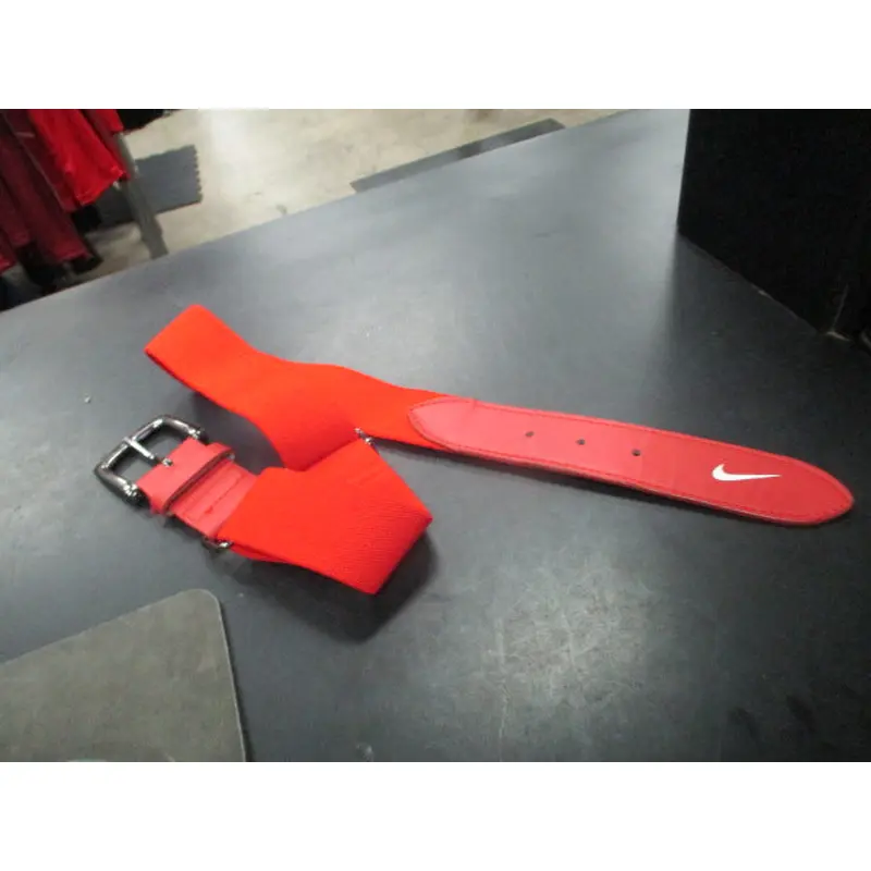 Used Nike Adult Red Baseball Belt