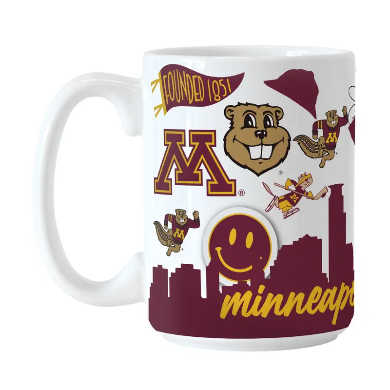 Minnesota 15oz Native Sublimated Mug