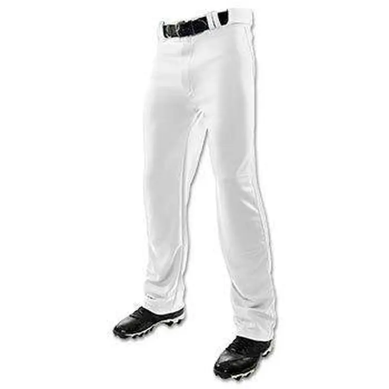 New Champro Open Bottom Baseball Pant Adult Size Small - White
