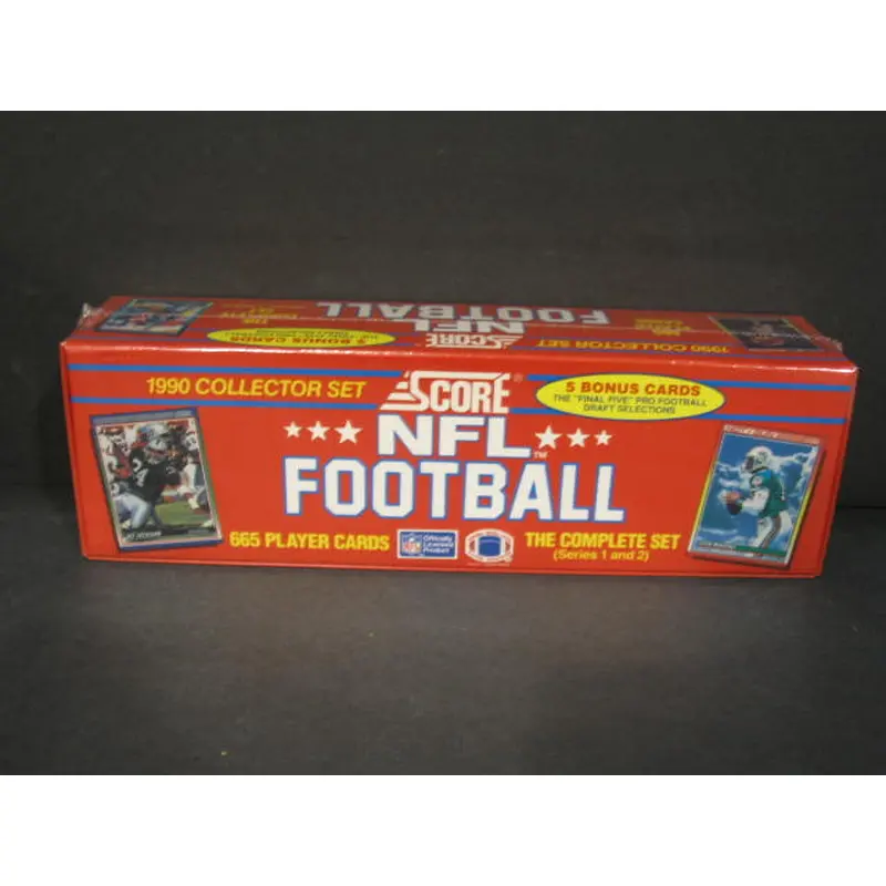 1990 Score Football Factory Set
