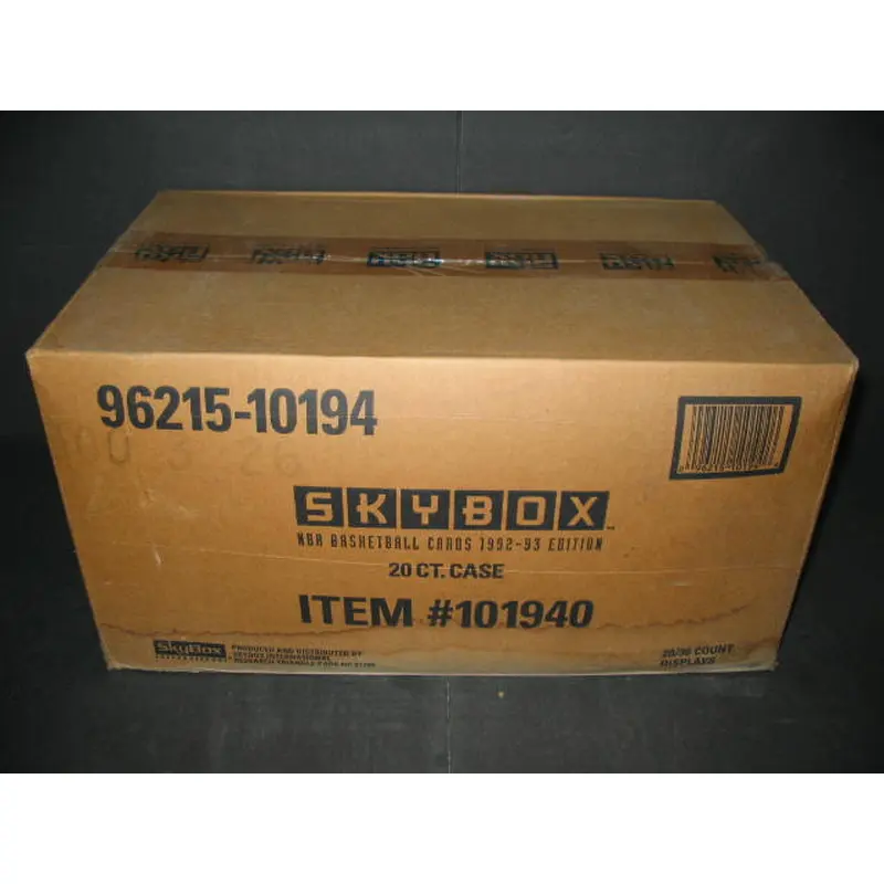 1992/93 Skybox Basketball Series 1 Case (20 Box)