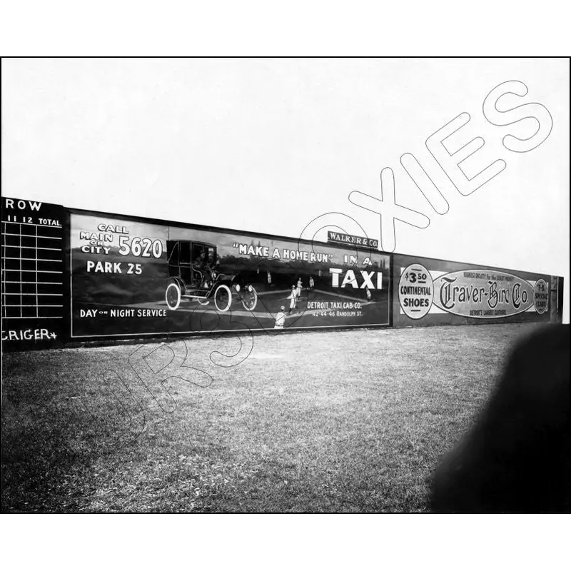 1908 Bennett Park 8X10 Photo - Detroit Tigers - 1033