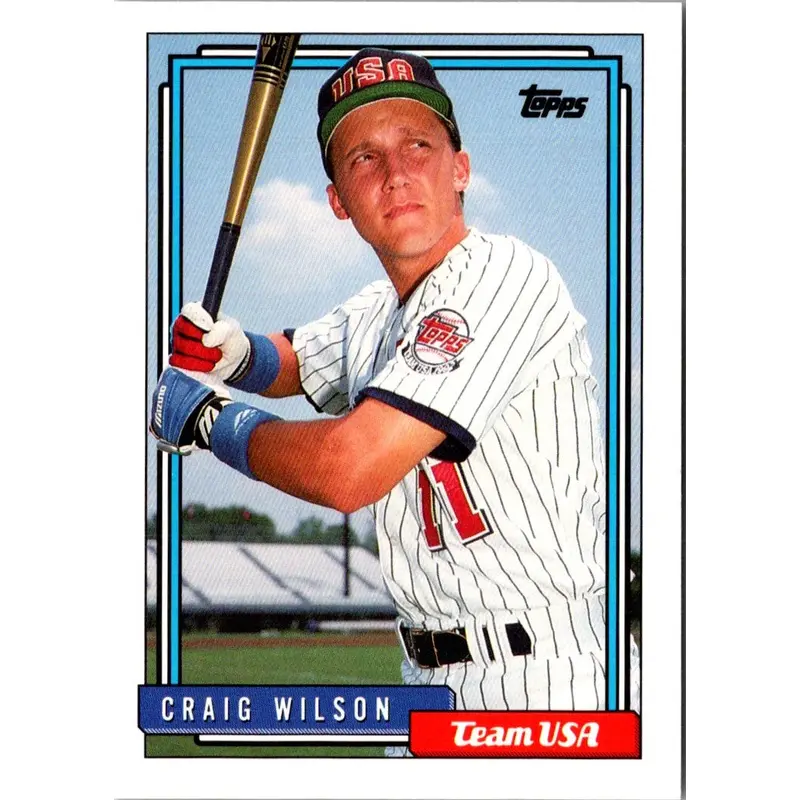 1992 Topps Traded Craig Wilson #128T