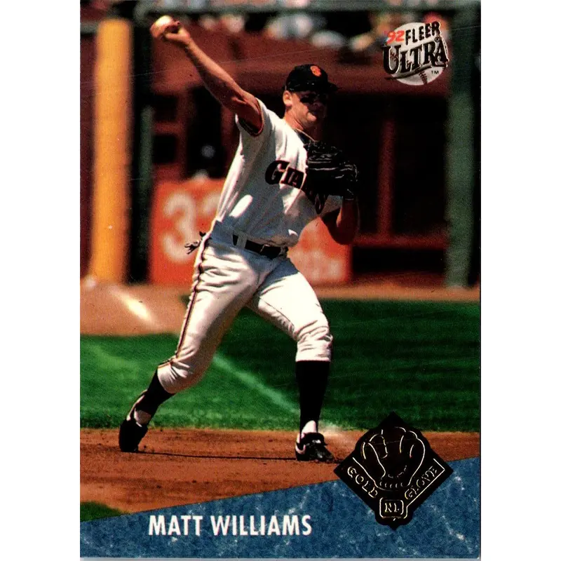1992 Ultra Award Winners Matt Williams #13
