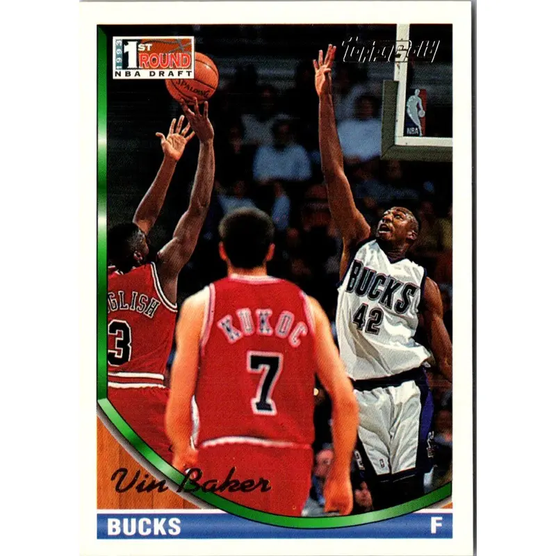 1993 Topps Vin Baker #306 Rookie