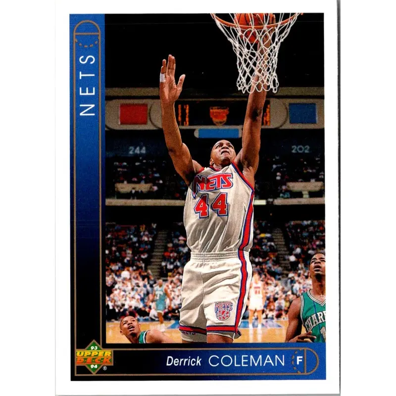 1993 Upper Deck Golden Grahams Portuguese Derrick Coleman #14