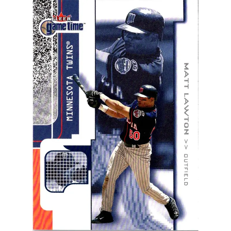 2001 Fleer Game Time Matt Lawton #63