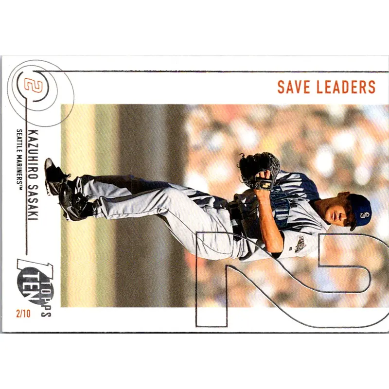 2002 Topps Ten Kazuhiro Sasaki #163