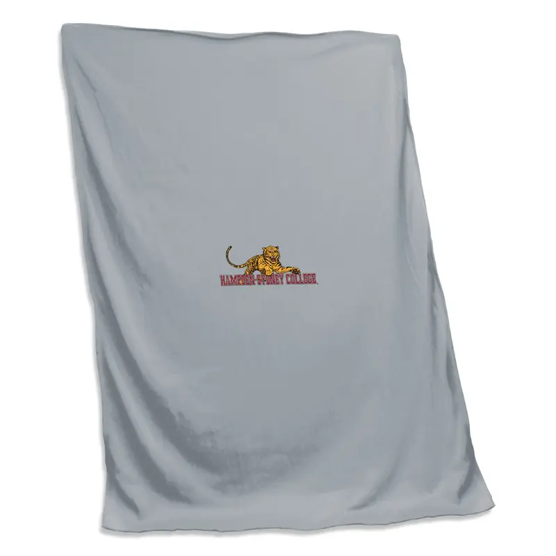 Hampden-Sydney Screened Sweatshirt Blanket