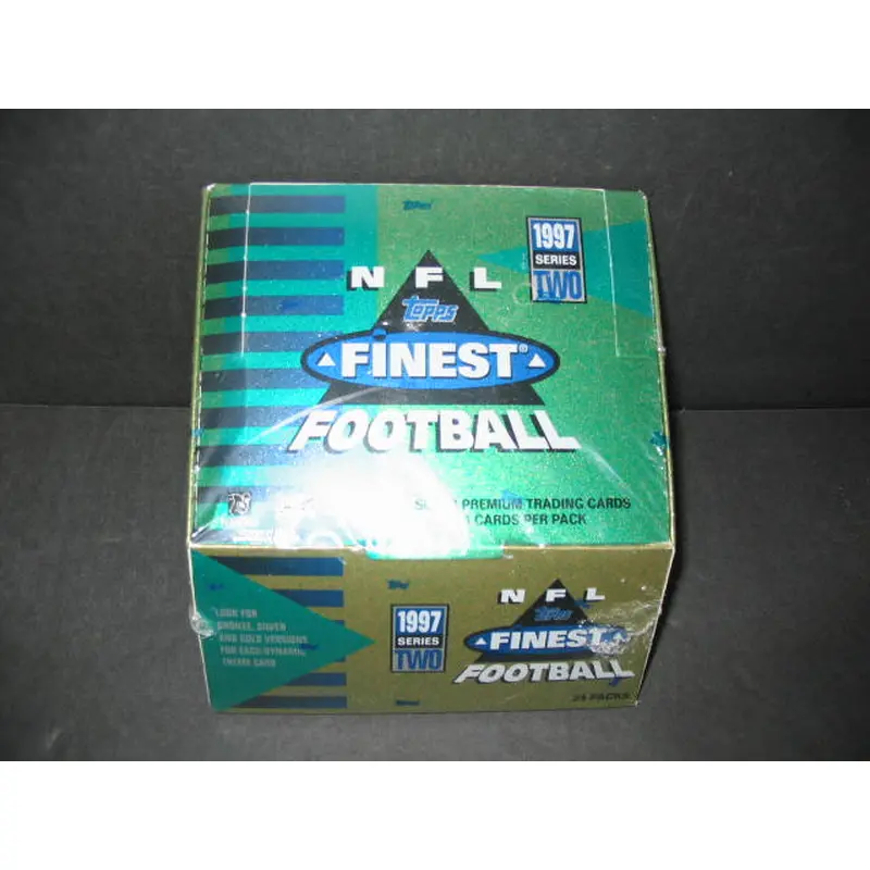 1997 Topps Finest Football Series 2 Box (Hobby)