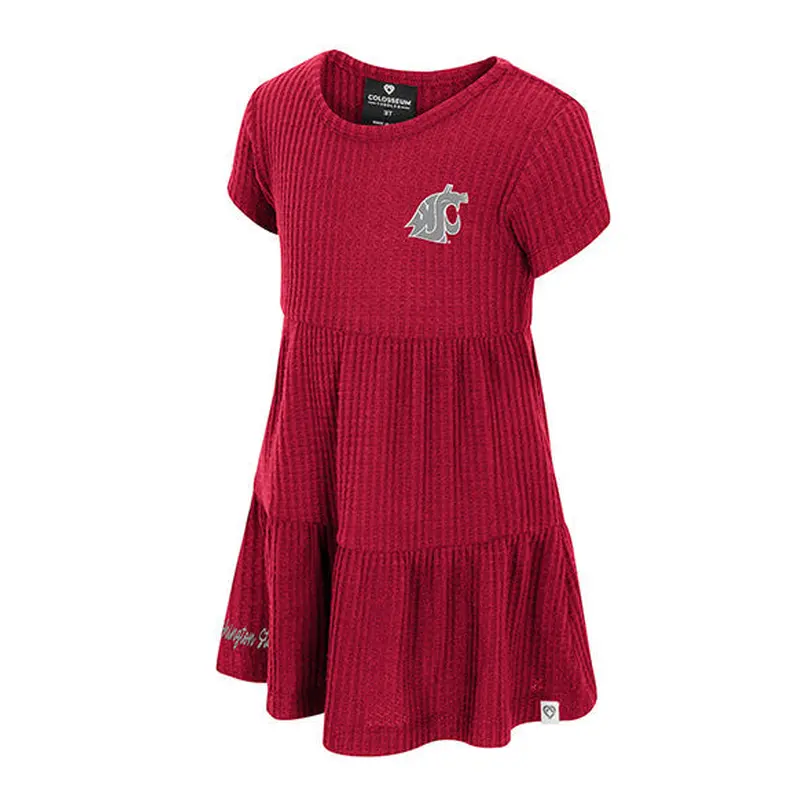 Colosseum Washington State Toddle Beautopia Waffle Dress