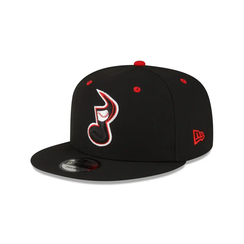 Nashville Sounds New Era 9FIFTY Black Note Logo Hat