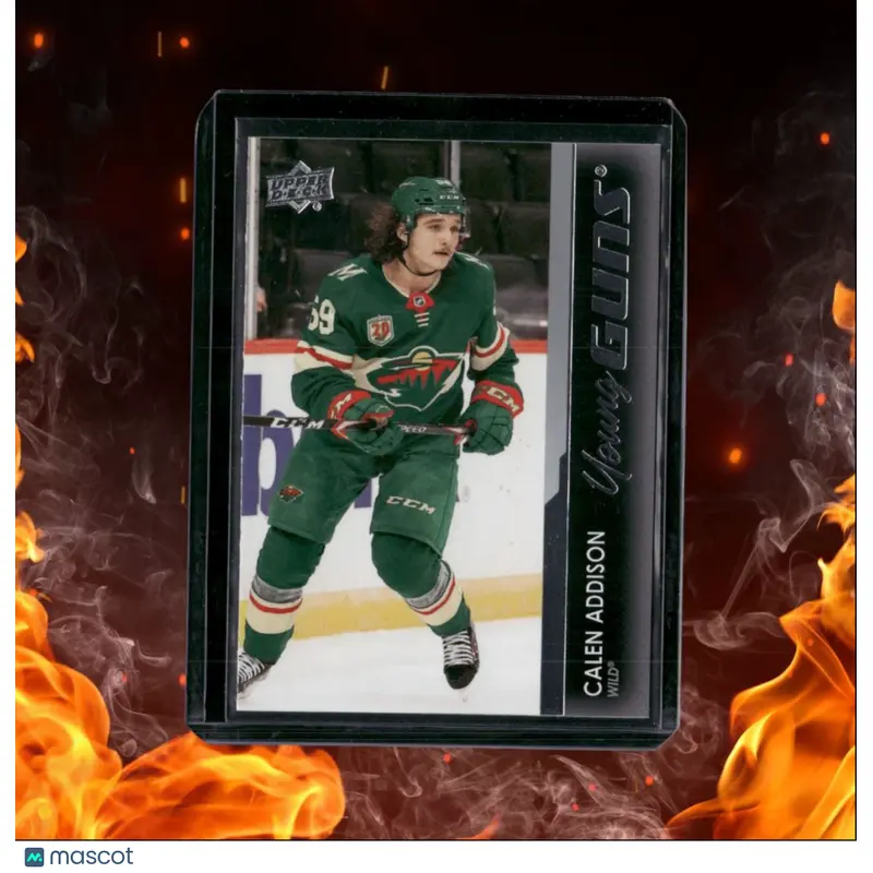 2021-22 Upper Deck Calen Addison Young Guns (L) Rookie #227