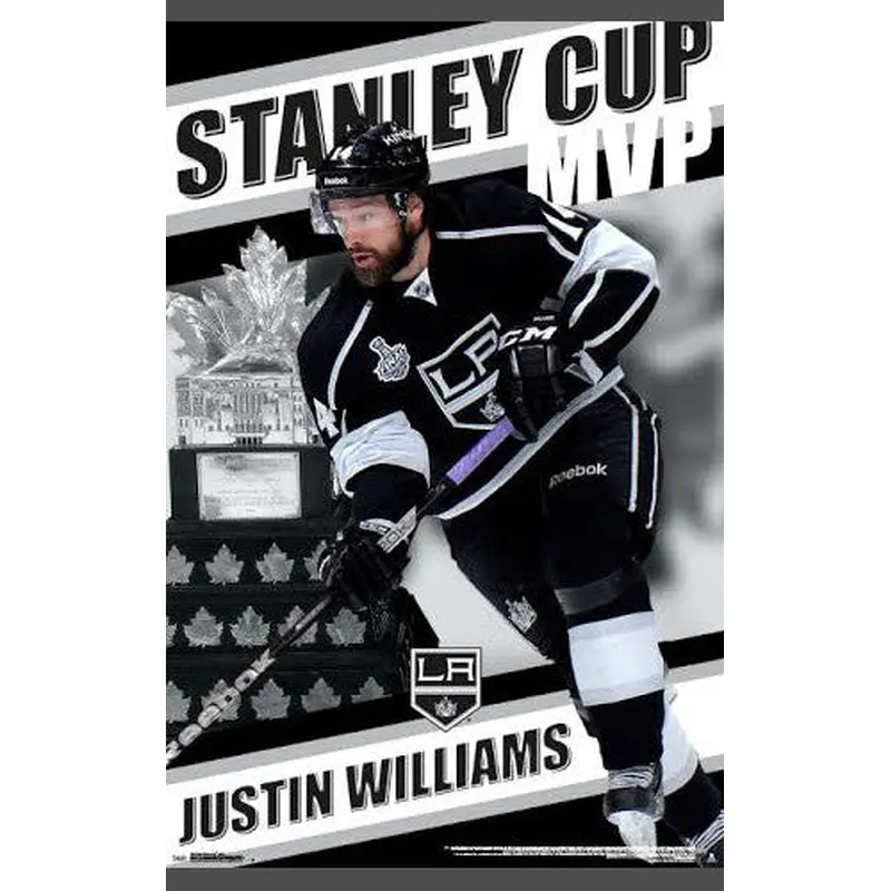 Justin Williams "MVP" 2014 Stanley Cup Conn Smythe Winner Poster