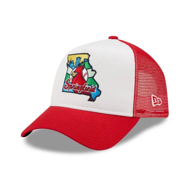 Springfield Cardinals MiLB Red A-Frame Trucker Cap