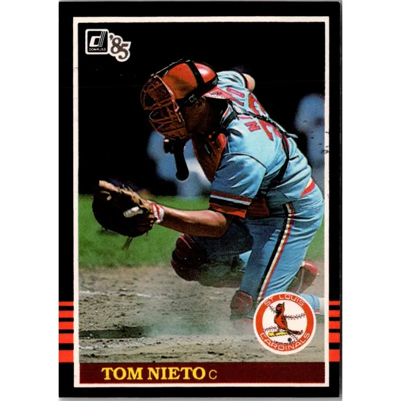1985 Donruss Tom Nieto #596 Rookie