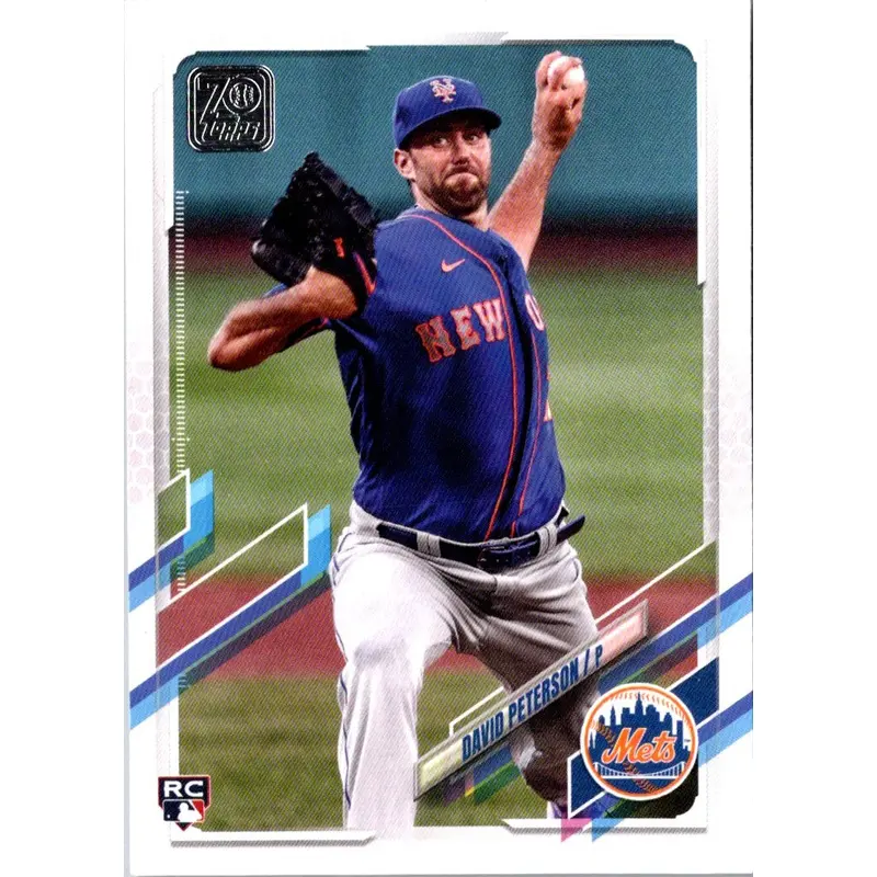 2021 Topps David Peterson #78 Rookie