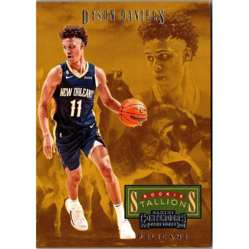 2022 Panini Contenders Rookie Stallions Dyson Daniels #6